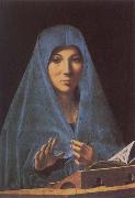 Antonello da Messina Virgin Annunciate oil painting on canvas